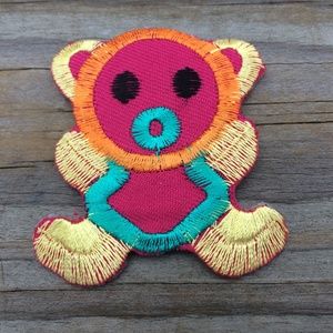 Cute Patches Multi Color Iron On Embroidery Patch